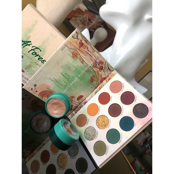 Colourpop x Raw Beauty Kristi At Forest Sight Eyeshadow Palette & Super Shock - Picture 6 of 11